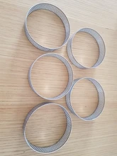 Pie Cake-Mousse-Mold Tart-Ring Perforation French Dessert Quiche Stainless-Steel Circular