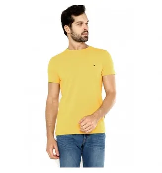 

TOMMY STRETCH SLIM FIT TEE shirt casual yellow men
