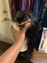 13x4 rizado pelucas de cabello humano brasileño profundo onda de encaje frente pelucas de cabello humano sin costuras Pre arrancado peluca Frontal de encaje pelucas para mujeres