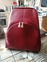 Nevenka-Mochila De cuero suave para mujer, bolsa de marca de estilo Preppy, informal, para adolescentes