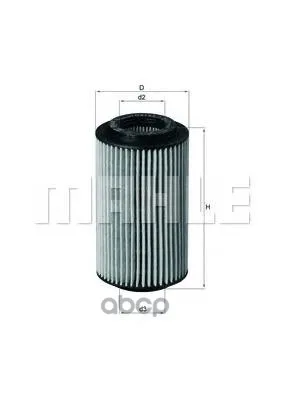 Фильтр Масляный Mb W210 E240-E55 Amg W220 S280-S600 W202 W203 W163 W463 W208 W209 W215 Mahle/Knecht арт. OX1537D |