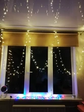 Lamps Led-String-Light Festoon Christmas-Decoration Outdoor Garland Holiday Party Waterproof