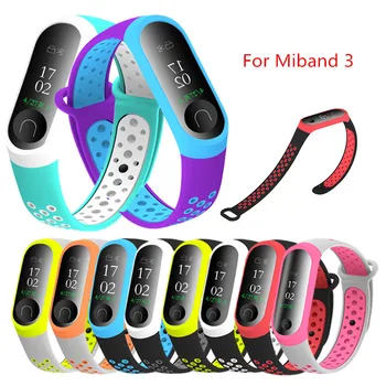 

For Mi Band 3 Strap Bracelet Sport Silicone Watch Wrist Strap Accessories For Miband3 Bracelet Smart for Xiaomi Mi Band 3 Strap