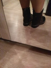 AIYUQI-Botas cortas de cuero genuino para mujer, botines de lana cálidos y antideslizantes, para estudiantes, para invierno, 2021