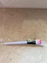 Brochas de maquillaje profesionales, pincel de maquillaje en forma de abanico, manija de plástico de nailon en polvo