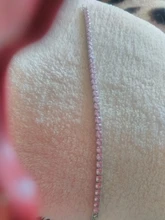 Pulsera de boda para hombre y mujer, de lujo, de 4mm, Circonia cúbica, Pulseras de tenis, cadena con diamantes de cristal, Color dorado y plateado