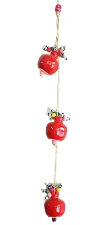 

3 Pomegranate Wall Decorations in Different Colors