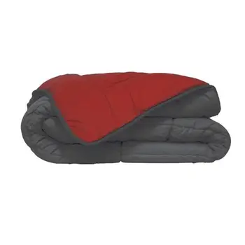 

HUDSON Light microfiber comforter 200g / m² 220x240cm gray and network