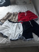 Pantalones cortos de primavera y verano para hombre, prenda de vestir, de estilo hip hop, con temperamento simple, ideal para deporte, baloncesto y fitness, con encaje u, versión coreana, 2019