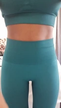 Conjunto de yoga con sujetador y mallas para mujer, sin costuras, pantalones de realce, ejercicio, acolchado, ropa deportiva para correr, 2 piezas