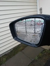 Película de niebla para coche, revestimiento antiniebla, resistente a la lluvia, hidrofóbica, retrovisor, película protectora para espejo, 4 tamaños, 1 par