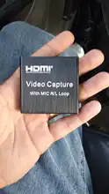 KEBIDU-tarjeta de captura compatible con HDMI, 4K, 1080p, USB 2,0, caja grabadora, dispositivo para transmisión en vivo, grabación de vídeo