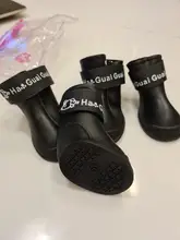 Anti-Skid-Boots Dog-Shoes Pet-Dog Dogs Cats Waterproof Large Silicone Medium Rainy Small