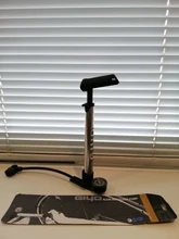 GIYO-bomba de mano/suelo para neumáticos de bicicleta, inflador de aire con válvula Presta Schrader de 120 PSI