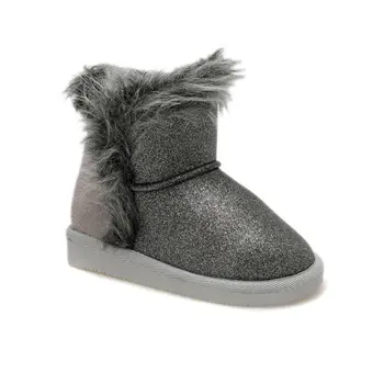 

FLO 92.511810.P Silver Girl Children Furry Boots Polaris