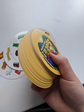 Spot It-Juego de cartas de garabatos para niños, cartas de juegos para niños, juguetes de tarjetas divertidas