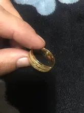 DOTIFI-anillos de acero inoxidable 316L para mujer, Color dorado/plateado, sortija de compromiso, joyería de boda