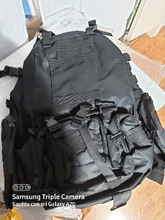 Mochila táctica de 50L para hombre, bolsa táctica deportiva Molle 4 en 1, para senderismo al aire libre, escalada, ejército, Camping