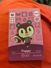 Tarjeta de Animal croxxxing n. ° 031 ~ 060, funciona para NS NFC Ntag215, serie de juegos de Chip 1 New Horizons, Villager popular