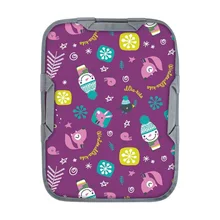 Ледянка Ника мягкая прямоугольная 400х540 мм зимний принт