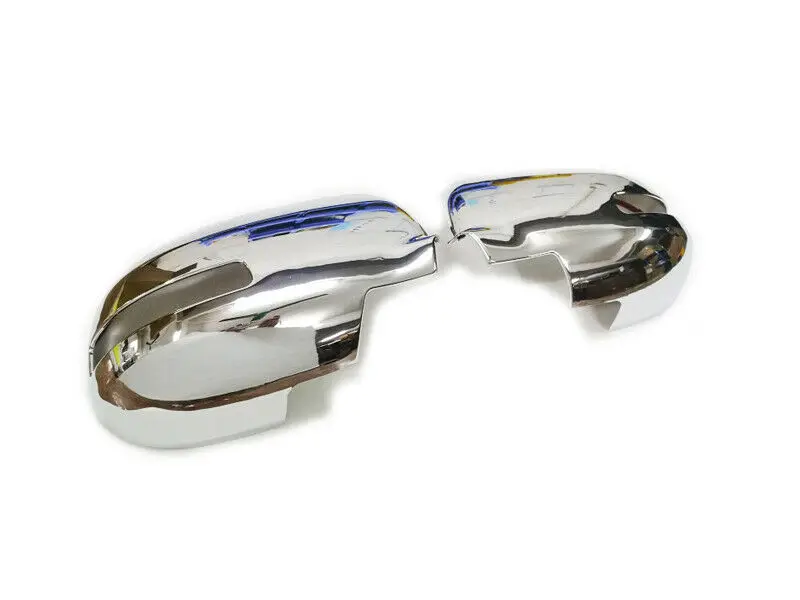 14597 Chrome Side Mirror Cover With Turn Signal Cutout For Mitsubishi Outlander 13-19 2