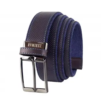 

Zerimar natural leather belt 3,5 cm wide