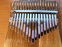 Kalimba-Escala de 17 teclas, pegatinas de percusión, accesorios para Kit de instrumentos musicales para principiantes