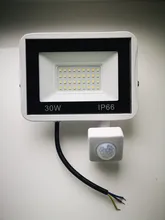 LED Floodlight Reflector Foco-Lamp Motion-Sensor Garden Outdoor 220V 100W Wall Waterproof