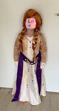 Children Clothing Costume Snow-Queen 2-Dress Cosplay Party Elsa Anna 2-12-Years Girls Princess