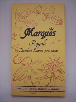 3x white chocolate Tablet "Royale" 95g. Gluten Free, dairy free, egg free, nut free, peanut free, vegan
3x white chocolate Tablet "Royale" 95g. Gluten Free, dairy free, egg free, nut free, peanut free, vegan
