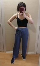 Pantalones de cintura alta suaves y cómodos para mujer, pantalón informal hasta el tobillo de seda helada, primavera y verano, novedad de 2021