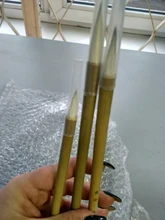 3 unids/set exquisito pinceles de caligrafía China pluma con Pelo de lana escribir cepillo chino pintura útiles escolares para estudiantes