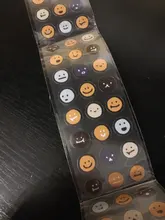 Mohamm 1 Uds sonrisa dibujada para cinta adhesiva decorativa Washi de creativo de Scrapbooking etiqueta Colegio estacionario tela suministros de decoración