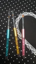 Builder Painting-Brush Manicure-Tool Nail-Art Uv-Gel-Extension Rhinestone Monja Acrylic