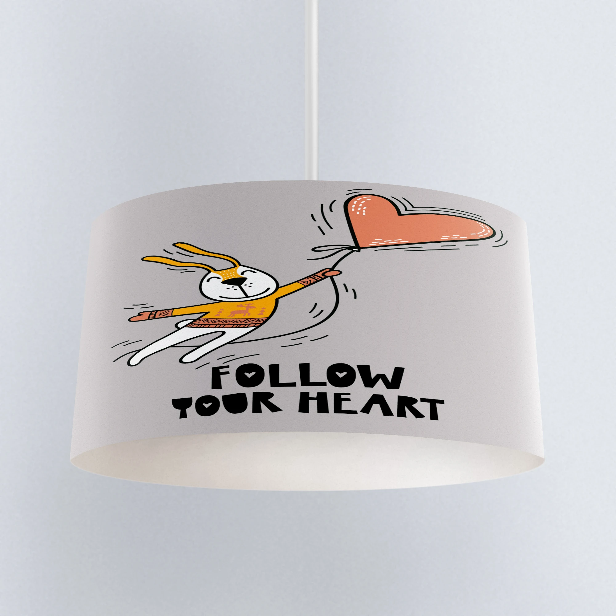 

Детская Потолочная люстра в виде сердца, кролика, кролика