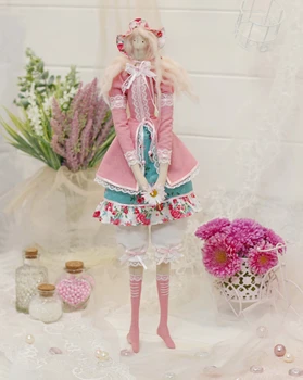 

Set for sewing textile doll HappyMade Ш108 "Lady Амелия"