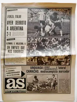 

Daily AS. N ° 4537. 30 June 1982. Oof Urquiaga, Camacho