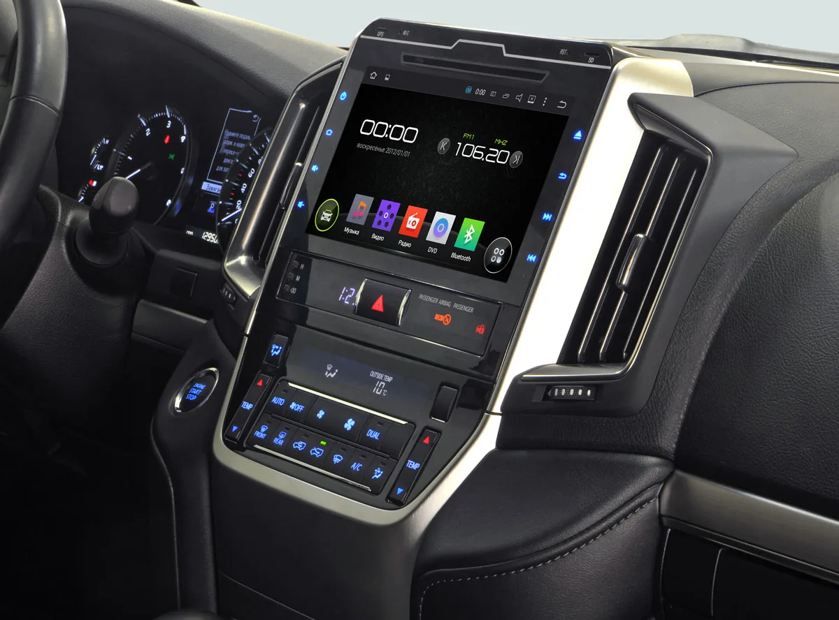 Штатная магнитола Incar AHR-2239 TOYOTA Land Cruiser 200(+) Android 4.4.4(+ Камера заднего вида в подарок