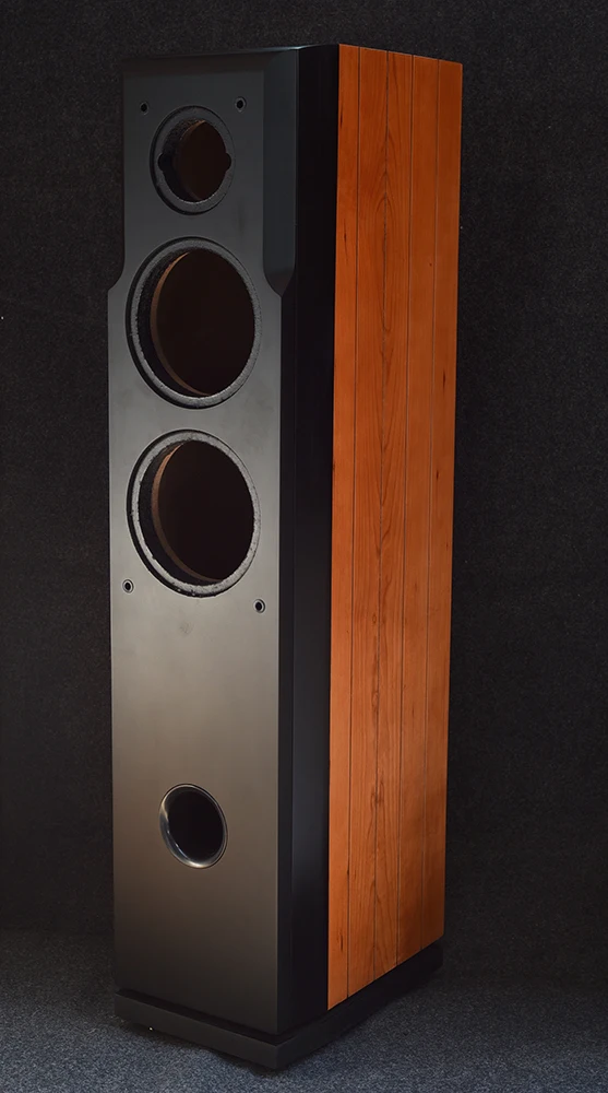 Двойные 2 5 дюймовые шпоновые пустые колонки DIY HIFI Колонка пустая коробка|Полочные