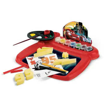 

Set for drawing with stencils Disney wheelbarrows Faro 54813c