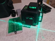 Clubiona-Nivel láser 3D de líneas, certificado CE, con batería de 5200 mah y líneas horizontales y verticales, funciona por separado