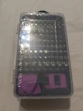 KINDLOV-Juego de destornilladores 115 en 1, Kit de herramientas de reparación de precisión, Juego de puntas de destornillador hexagonales magnéticas Torx para reparación de teléfono y PC