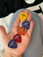 5-X-Guitar PICKS Guitar-Part-Accessories PLECTRUM Acoustic-Bass Assorted-Colours