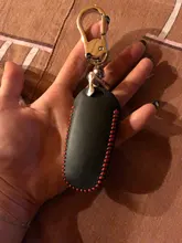 De cuero genuino funda de llave de control remoto para coche para Geely Atlas Boyue NL3 EX7 Emgrand X7 EmgrarandX7 SUV GT GC9 borui funda de llave de control remoto para coche