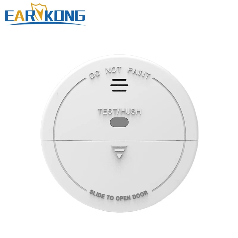 Fire Protection 433MHz Smoke Detector Wireless Smoke Sensor Highly Sensitive alarm fire For Home Alarm System