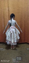 Vestido de flores con bordado vintage para niña pequeña, ropa de ceremonia con tutú, traje elegante de fiesta, vestidos de princesa para niña, moda para niño