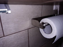 Stainless Steel Paper Towel Holder Punch-Free Towel Rack Wall Mounted Roll Paper Stand