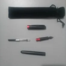 Pluma estilográfica JINHAO 75 de lujo, pluma para cenizas a cuadros, Flecha de acero de tungsteno, pluma negra, tinta clásica, suministros escolares de oficina, bolígrafo