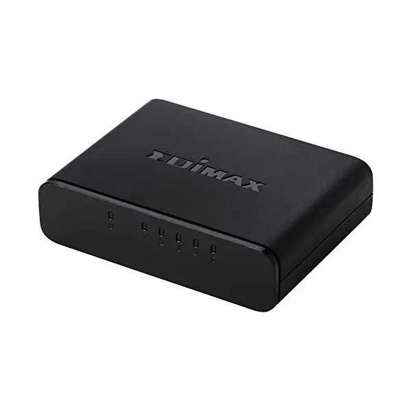 Настольный выключатель Edimax ES-3305P RJ45 x 5 черный | Компьютеры и офис