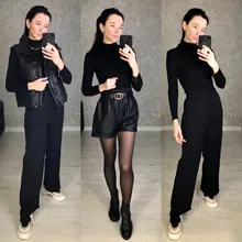 Knitted Sweater Jumper Pull Winter Tops Basic Turtleneck Women Korean Warm Autumn Slim